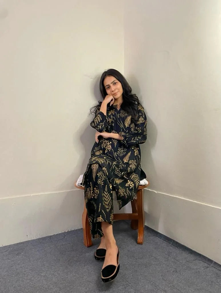 Leaf - 2 Piece Stitched