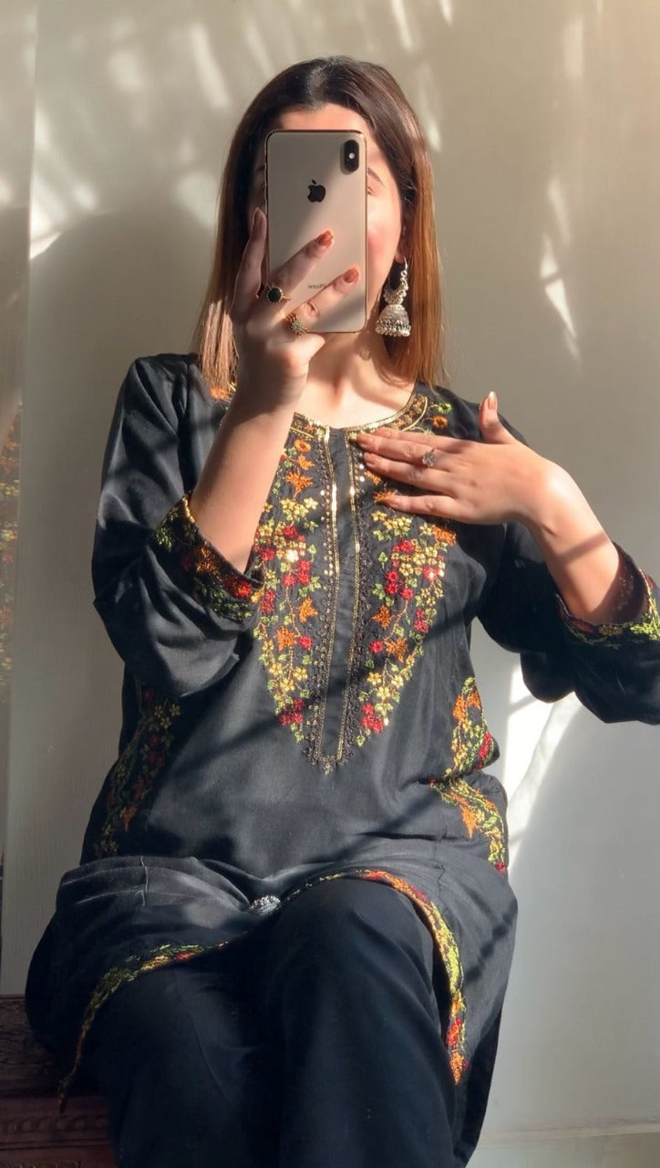 Sequence pocket 2pc Dress