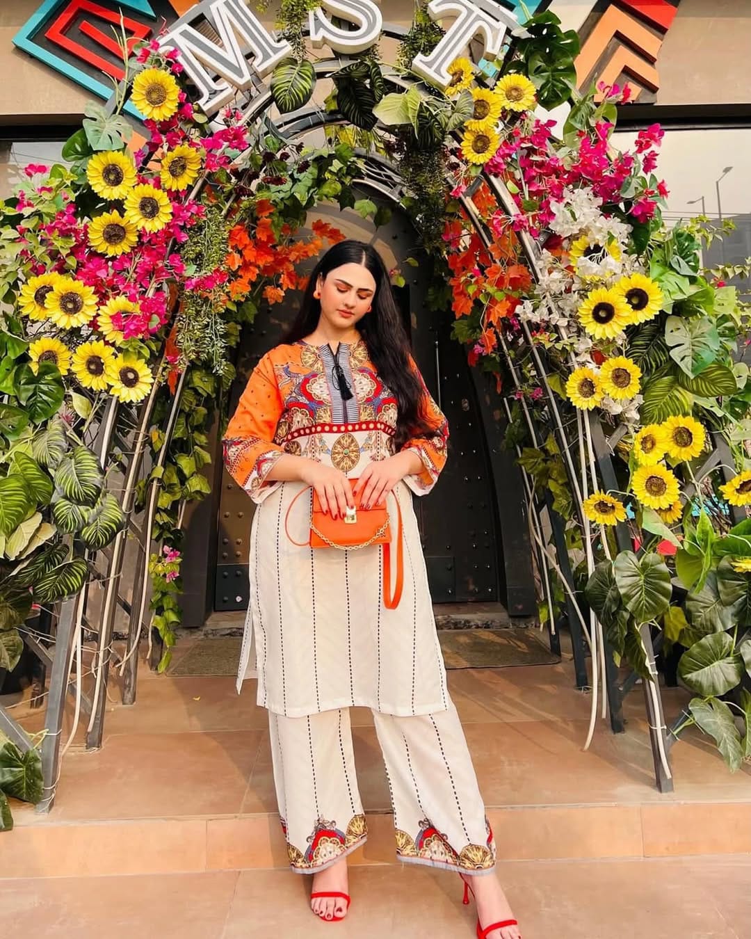 Melvin 2pc Digital Print Dress