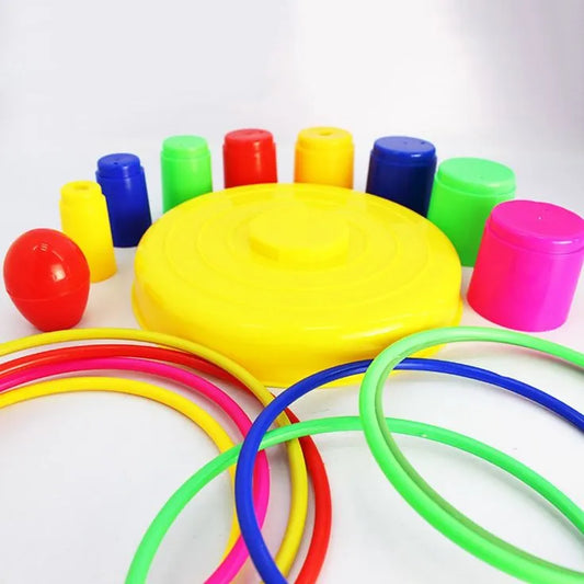 Ring Tower Toy for Kids, Colorful Stacking Rings for Early Learning