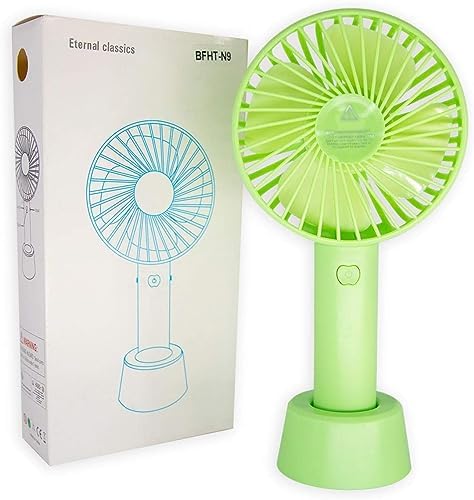 Rechargeable Mini Desk Fan for Kids – USB Portable Handheld Fan