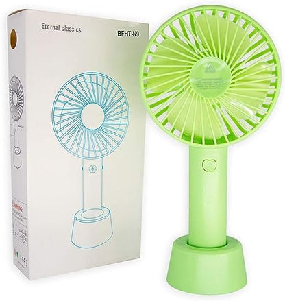 Rechargeable Mini Desk Fan for Kids – USB Portable Handheld Fan