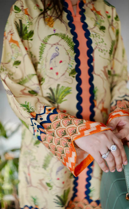 Sanober Digital print 2pc Dress