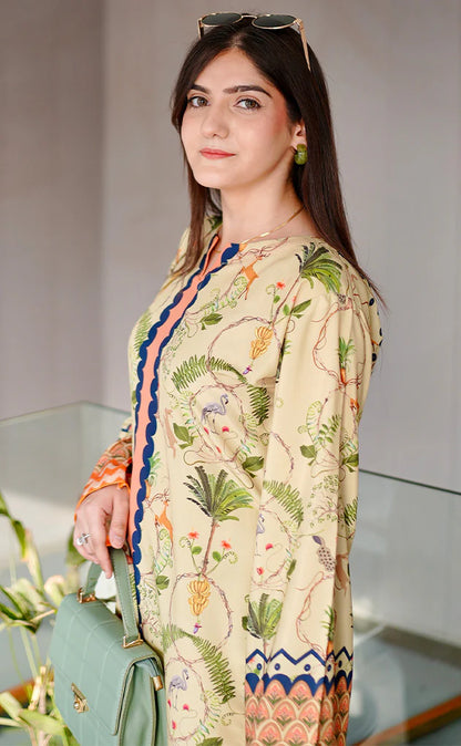 Sanober Digital print 2pc Dress