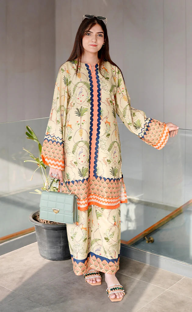 Sanober Digital print 2pc Dress