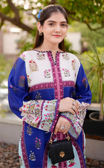 Riwayat-E-Khyaal Digital Printed 2pc Dress
