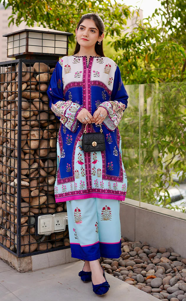 Riwayat-E-Khyaal Digital Printed 2pc Dress