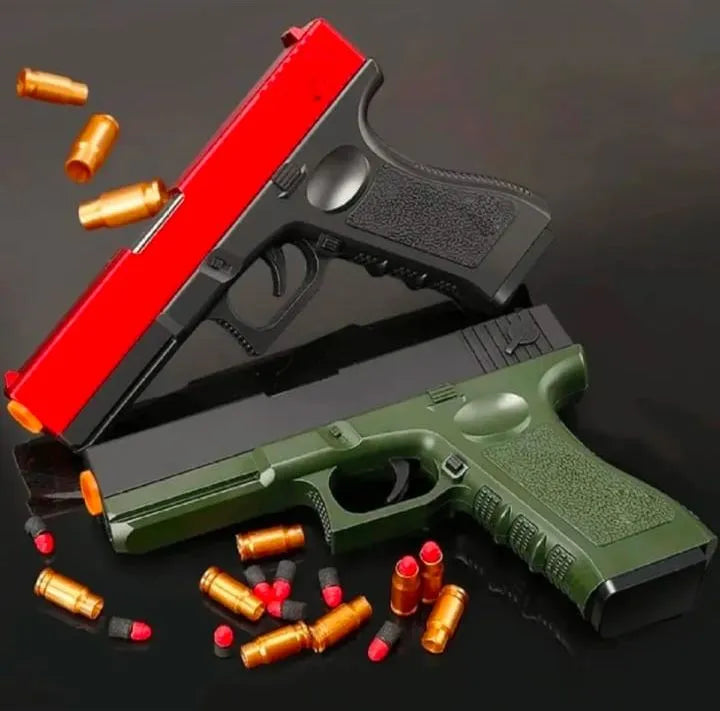 Soft Bullet Toy Gun with Shell Ejection – Foam Blaster Gun for Kids, Boys & Girls