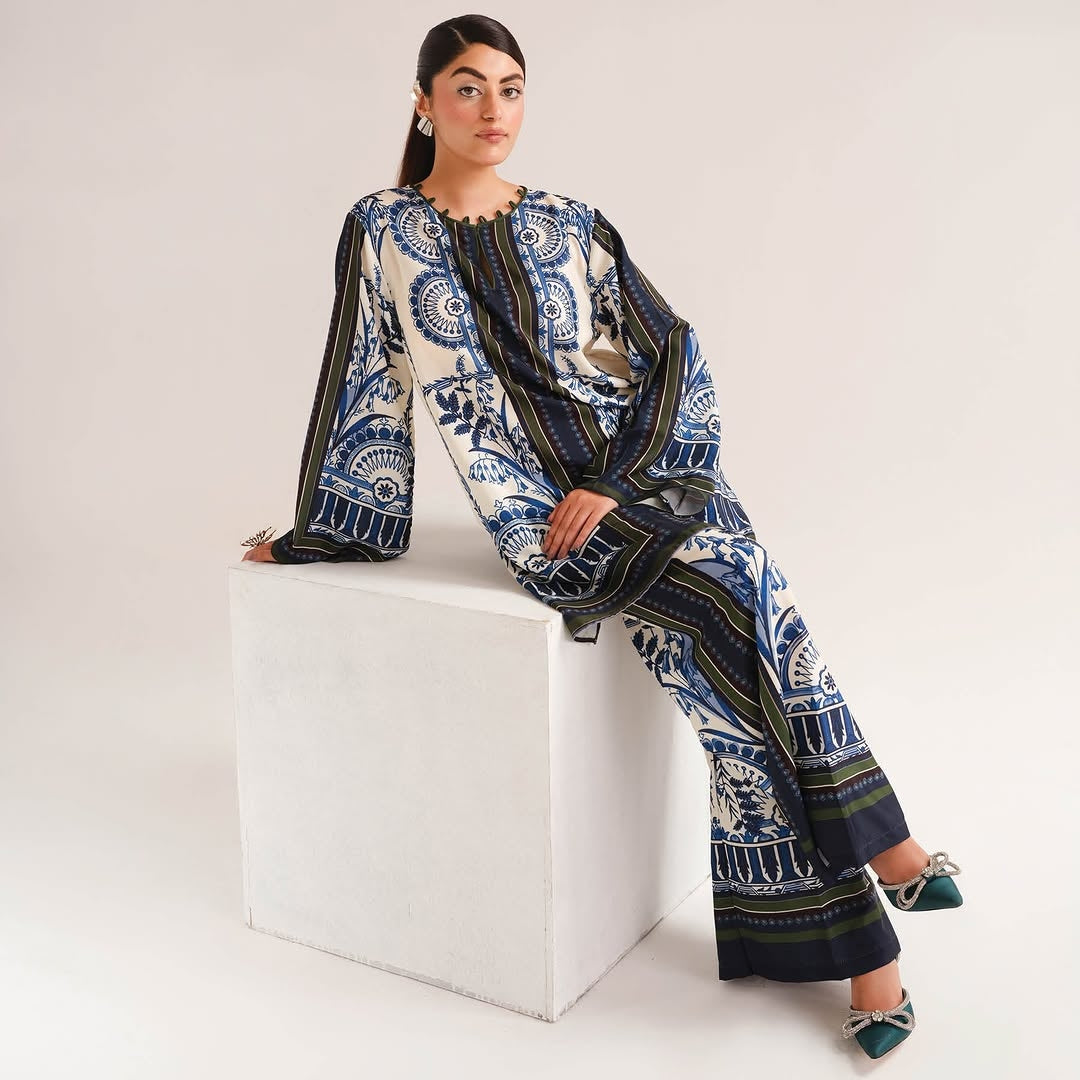 Eshaal Digital - 2 Piece Stitched