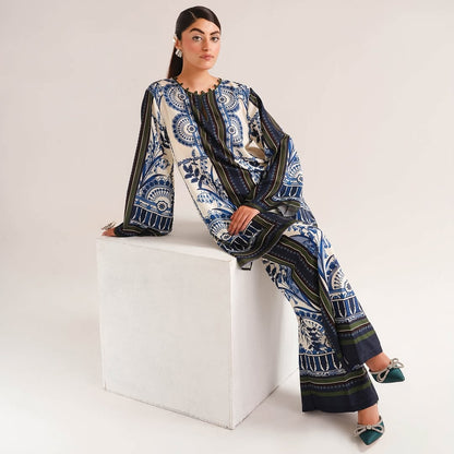 Eshaal Digital - 2 Piece Stitched