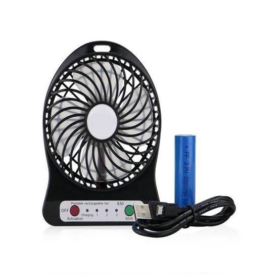 Rechargeable Mini Desk Fan for Kids, USB Portable Fan for office, travel