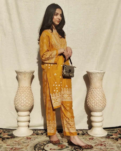 New Chunri 2pc Dress