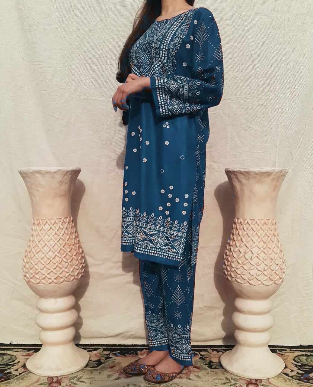 New Chunri 2pc Dress