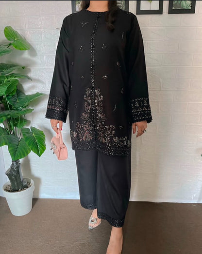 Jennifer Embroided 2pc Dress