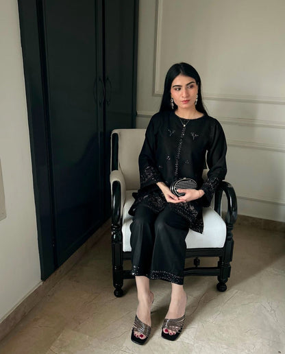 Jennifer Embroided 2pc Dress