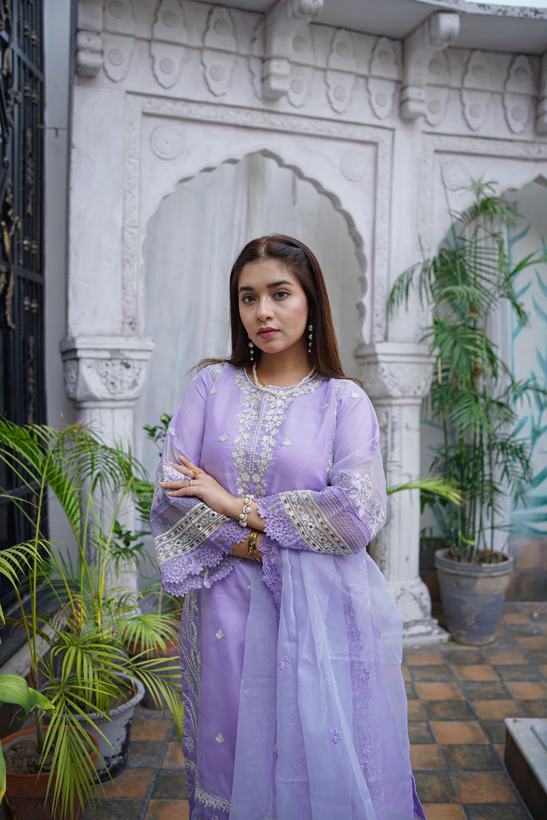 Hukam 3pc embroided dress