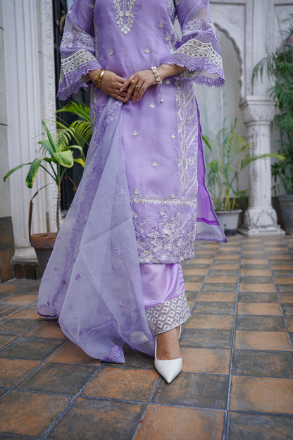 Hukam 3pc embroided dress