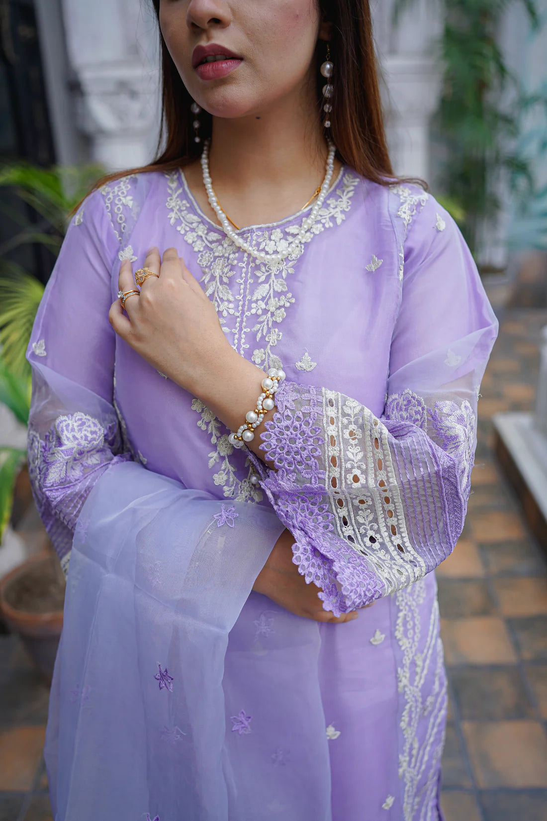 Hukam 3pc embroided dress