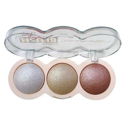3 in 1 Highlighter Kit for Face, Professional Makeup, Best Highlighter Palette in Pakistan