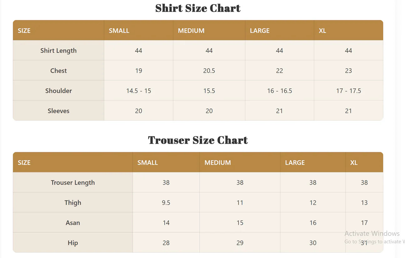 Namal Black 3pc