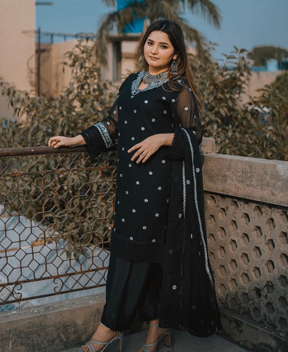 Hania Aamir Embroidered - 2 Piece Stitched