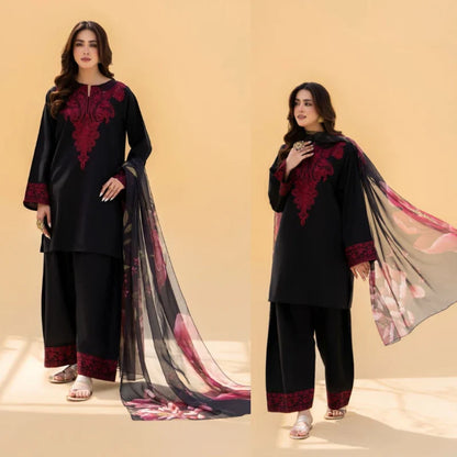 Ashish 2pc Embroided Cotton Suit Stitched