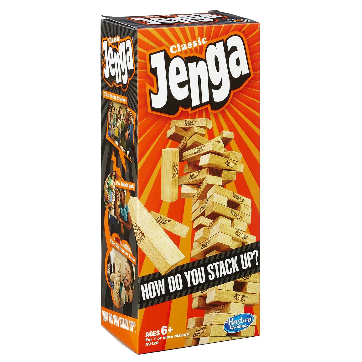 Classic Wooden Jenga Stacking Game