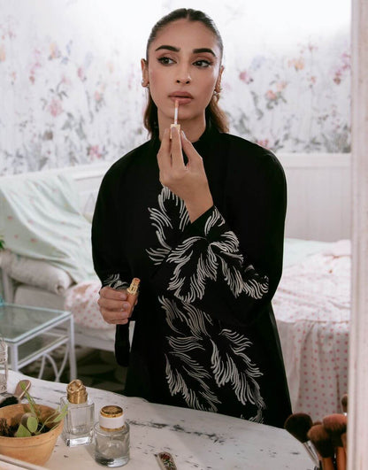 Flora Embroided - 2 Piece Stitched