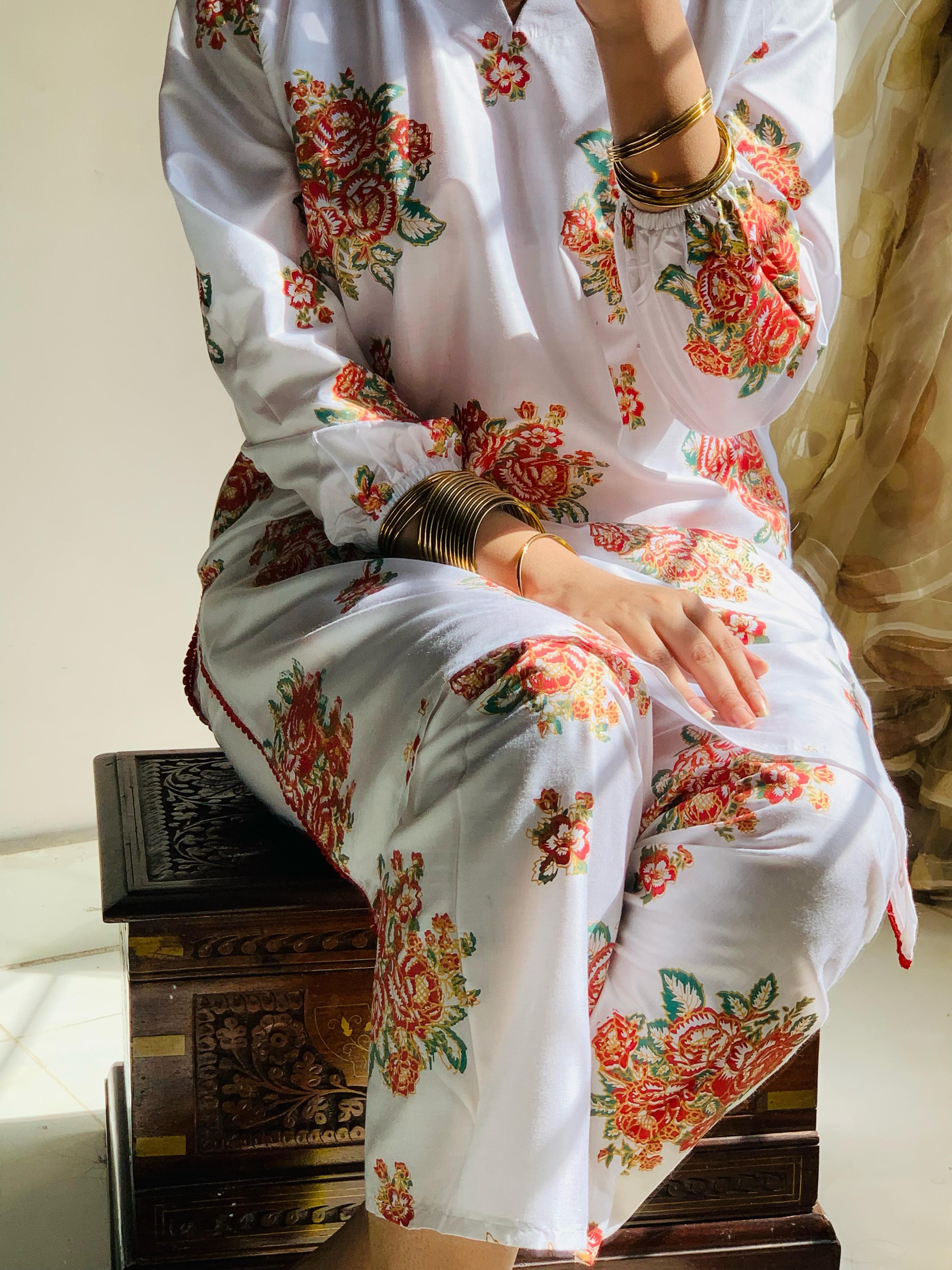Printed Gulab - 2 Piece Stitched