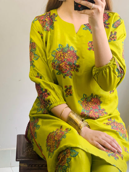 Printed Gulab - 2 Piece Stitched