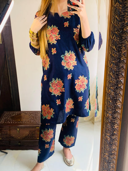 Printed Gulab - 2 Piece Stitched
