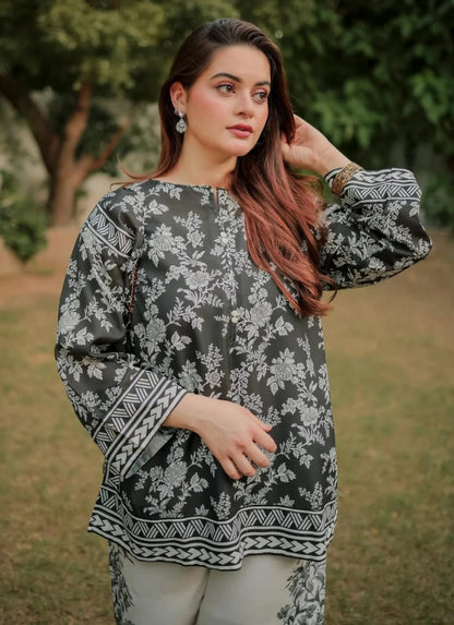 Dilruba Digital Printed - 2 Piece Stitched