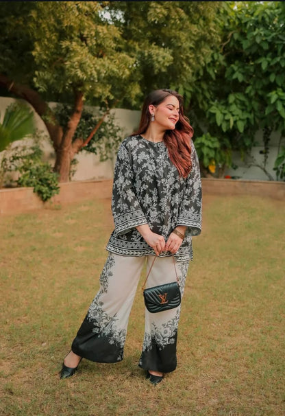 Dilruba Digital Printed - 2 Piece Stitched