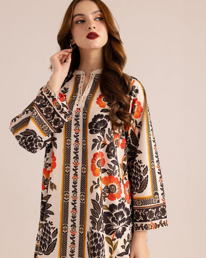 Wareesha Digital - 2 Piece Stitched