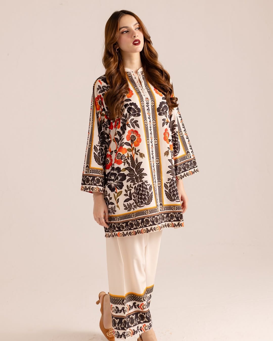 Wareesha Digital - 2 Piece Stitched