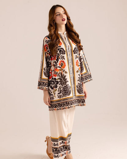 Wareesha Digital - 2 Piece Stitched