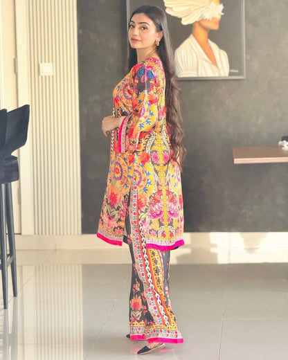 Fariha Printed - 2 Piece Stitched