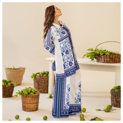 Aahang Digital 2pc Dress