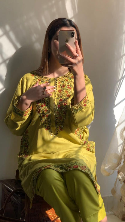 Sequence pocket 2pc Dress