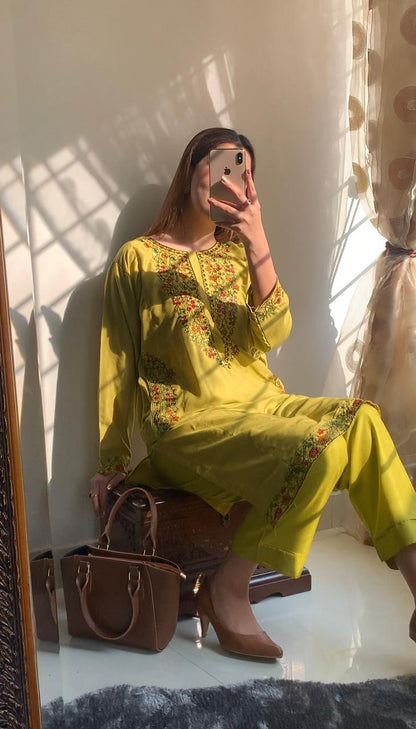 Sequence pocket 2pc Dress