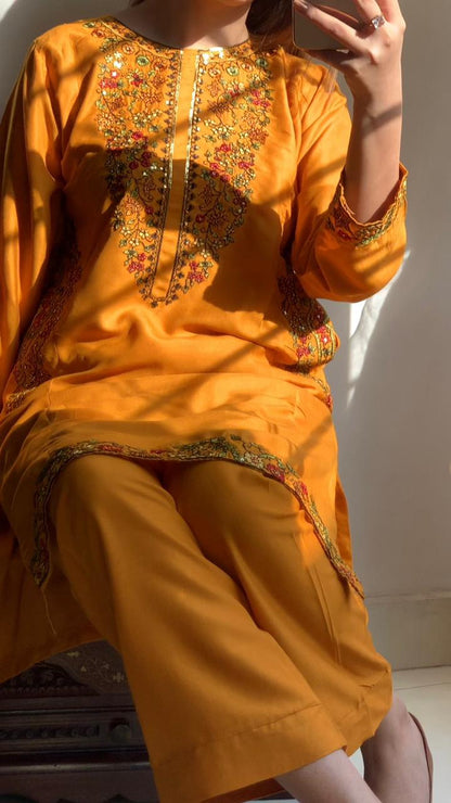 Sequence pocket 2pc Dress