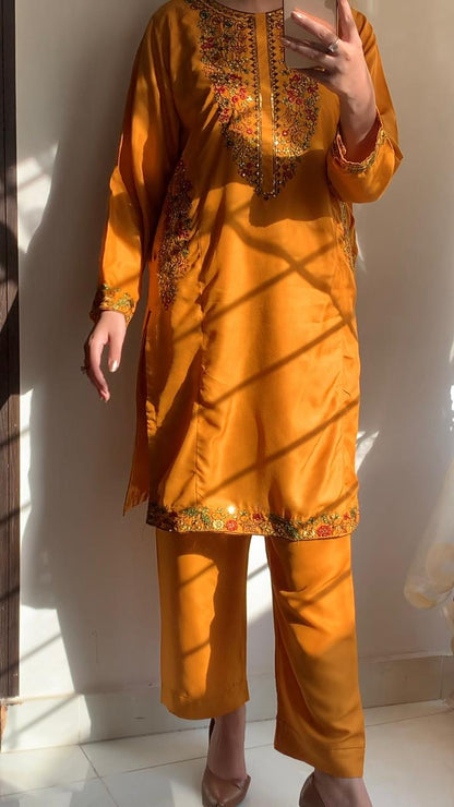 Sequence pocket 2pc Dress