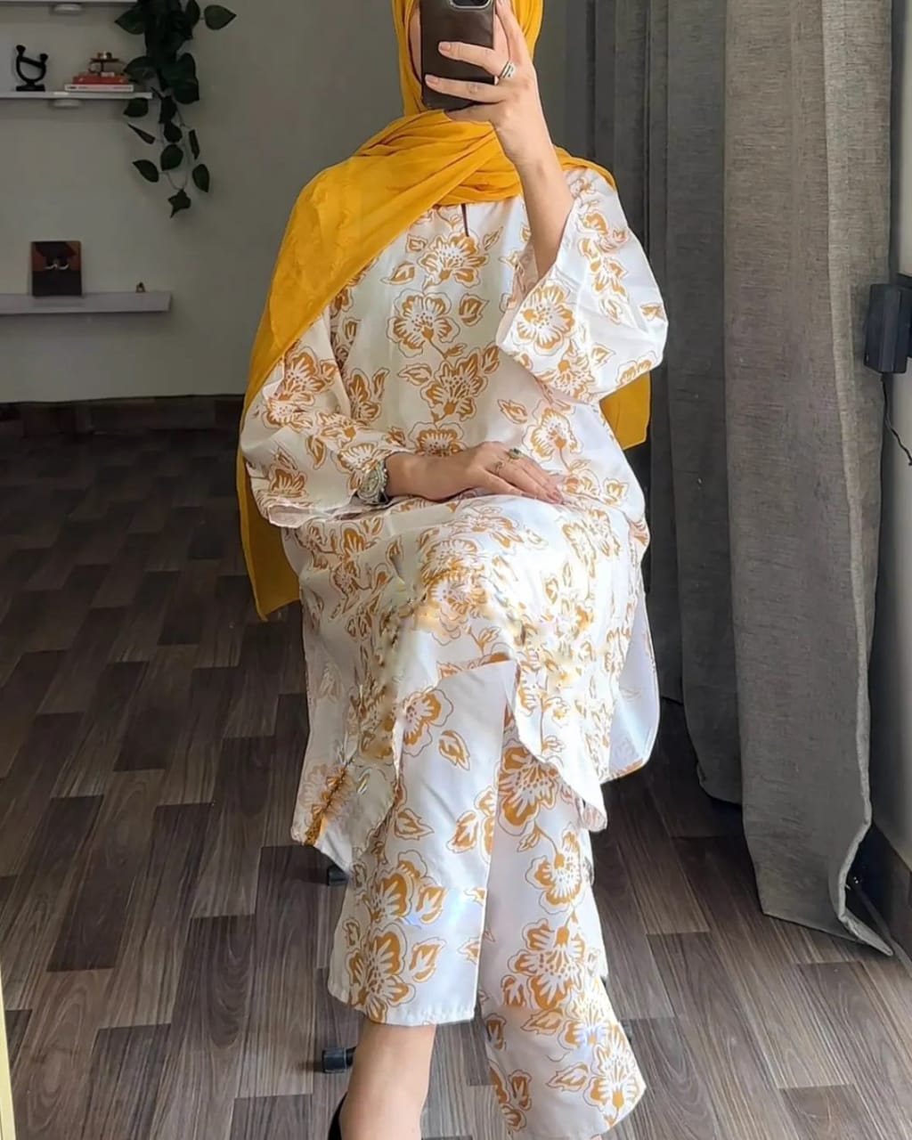 Rangoon Yellow 2pc Dress