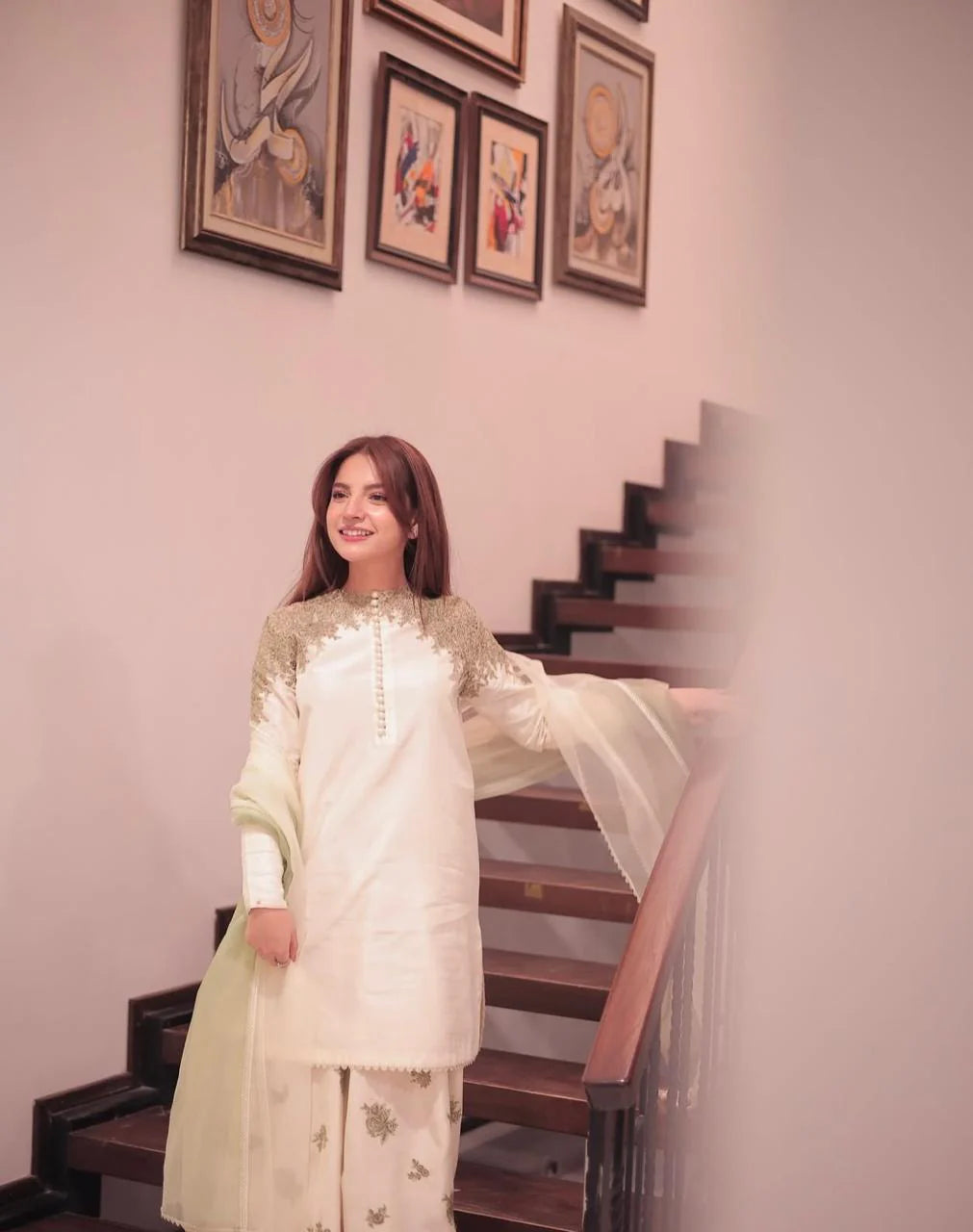 Heaven 3pc embroided dress