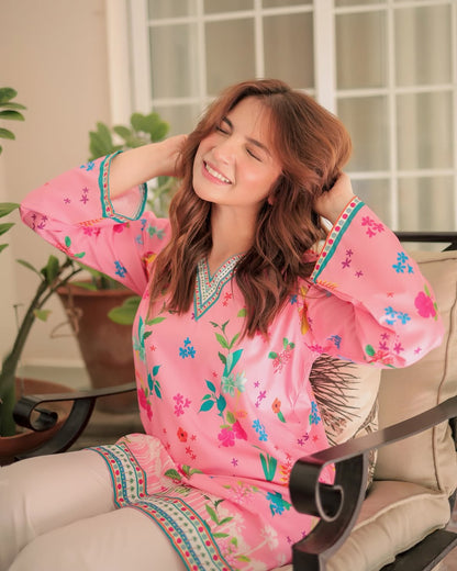 Anaya Digital printed 2pc Dress