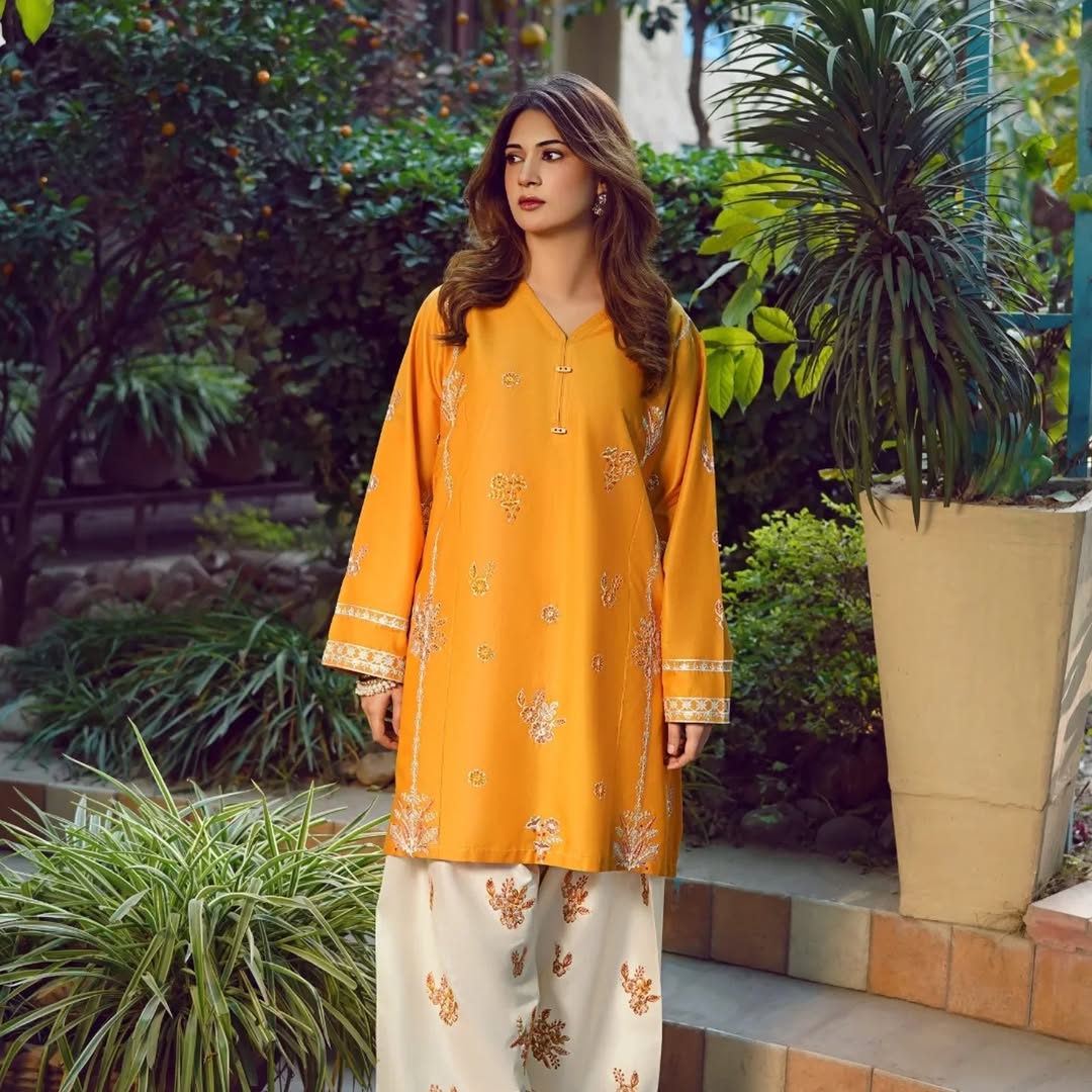 Honey embroided 2pc Dress