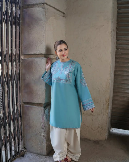 Zest 2pc embroidered suit by Rangekhyaal