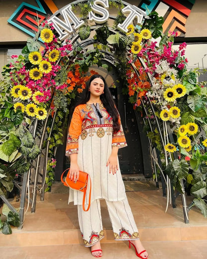 Melvin 2pc Digital Print Dress