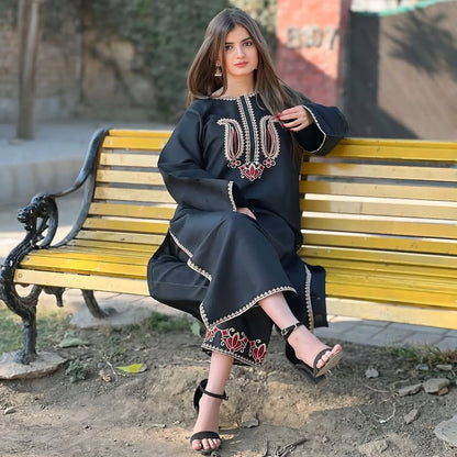 Leila Embroided 2pc Dress