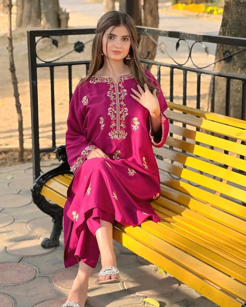 Amber Embroided 2pc Dress